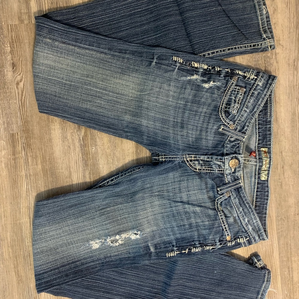 BKE flare distresses pant size 26
